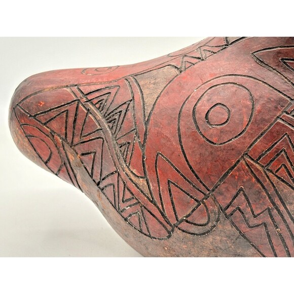 Ernesto Duran Chile Studio Ceramic Folk Art Pottery Bird Figure Vintage‎ Signed - Picture 8 of 14